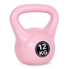 Kettlebell kettle 12 kg do ćwiczeń hantla kula odważnik obciążenie ciężar fitness różowy MOVEPRO