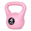Kettlebell kettle 4 kg do ćwiczeń hantla kula odważnik obciążenie ciężar fitness różowy MOVEPRO