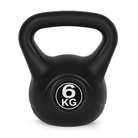 Kettlebell kettle 6 kg do ćwiczeń hantla kula odważnik obciążenie ciężar fitness MOVEPRO