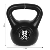 Kettlebell kettle 8 kg do ćwiczeń hantla kula odważnik obciążenie ciężar fitness MOVEPRO