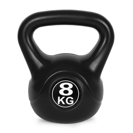 Kettlebell kettle 8 kg do ćwiczeń hantla kula odważnik obciążenie ciężar fitness MOVEPRO