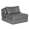 Sofa rozkładana 2w1 jednoosobowa piankowa z funkcją spania materac 190x70 cm ModernHome