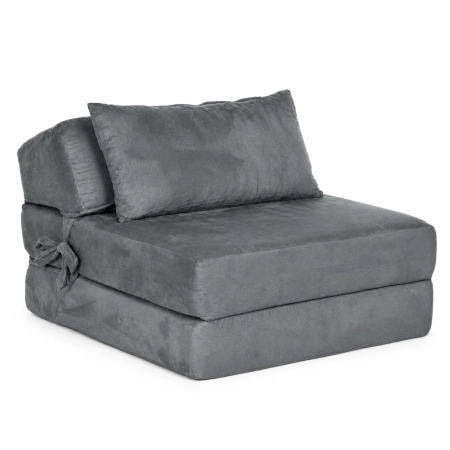 Sofa rozkładana 2w1 jednoosobowa piankowa z funkcją spania materac 190x70 cm ModernHome