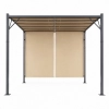 Pergola ogrodowa tarasowa 3x4 m stalowa altana zadaszenie beżowa MultiGarden