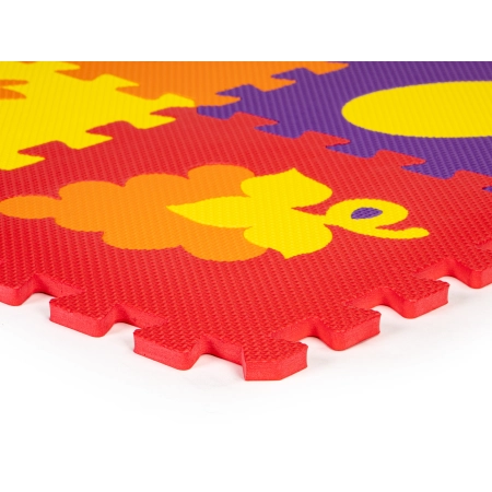 Mata piankowa edukacyjna EVA puzzle 20 elementów 148x119 cm ECOTOYS