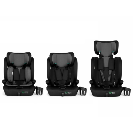 Fotelik samochodowy dla dzieci wzrost 76-150 cm R129 uchwyt na napoje ECOTOYS