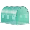 Szklarnia tunel ogrodowy foliowy 3x2x2 m 6 m² metalowy stelaż folia UV