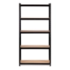 Regał metalowy magazynowy 180x90x40 cm do garażu piwnicy 5 półek 875 kg ModernHome