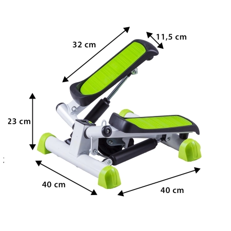 Steper stepper skrętny z linkami licznik fitness MOVEPRO
