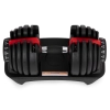 Hantel regulowany żeliwny z podstawką obciążenie 2,5-24 kg MOVEPRO