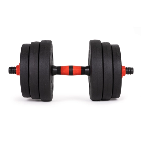 Hantle regulowane 2x15 kg sztanga zestaw 30 kg gryf MOVEPRO
