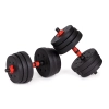 Hantle regulowane 2x20 kg sztanga zestaw 40 kg gryf MOVEPRO