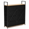 Szafka komoda 8 szuflad materiałowych 80 cm organizer tekstylny MDF loft ModernHome
