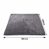 Koc elektryczny dwustronny 120x160 cm mata grzewcza regulacja temperatury pilot