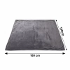 Koc elektryczny dwustronny 160x180 cm mata grzewcza regulacja temperatury pilot