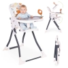 Fotelik krzesełko do karmienia dzieci składane + zabawki ECOTOYS