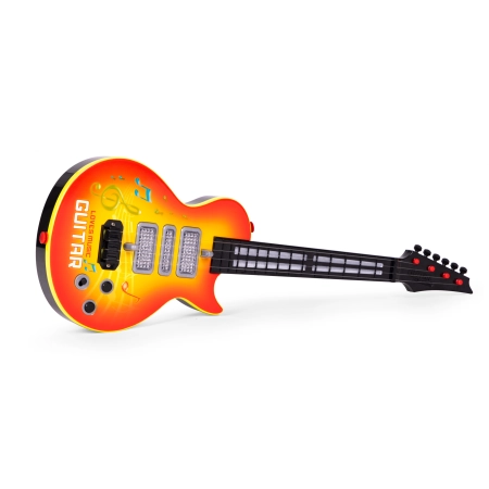 Rockowa gitara dla dzieci z nauką gry na gitarze podczerwień melodie