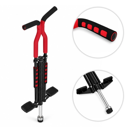 Pogo Jump Stick drążek do skakania Czarny