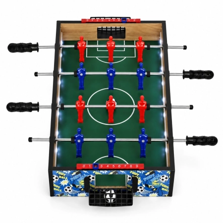 Piłkarzyki stołowe mini 50x30 cm stół do gry dla dzieci ECOTOYS