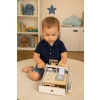 Drewniana kasa fiskalna dla dzieci skaner banknoty monety karta ECOTOYS