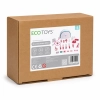 Drewniany zestaw małego lekarza torba medyczna dla dzieci 26 elementów ECOTOYS