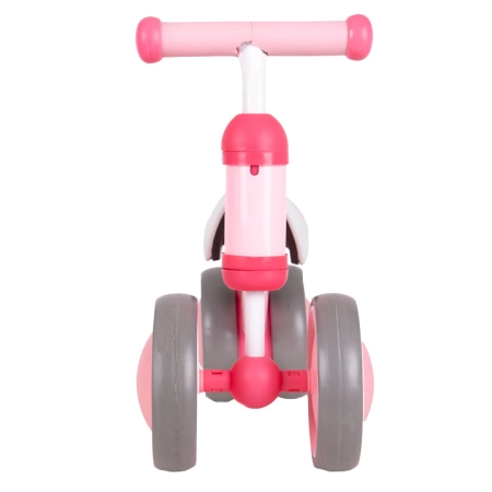 Rowerek biegowy treningowy mini rower dla dzieci różowy ECOTOYS