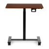 Mobilne biurko 70x48 cm stolik pod laptopa regulacja wysokości 71,5-112 cm drewniany blat ModernHome