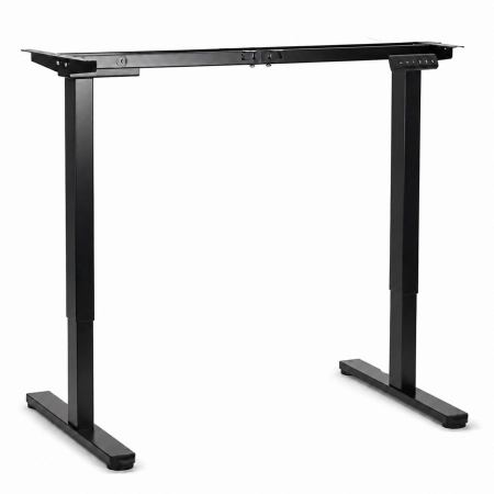 Stelaż biurka elektryczny regulacja wysokości 72-120 cm blat do 160 cm czarny ModernHome