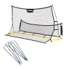 Rebounder trenażer piłkarski dwustronny do treningu strzałów 220x120 cm MOVEPRO
