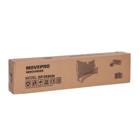 Rebounder trenażer piłkarski dwustronny do treningu strzałów 220x120 cm MOVEPRO