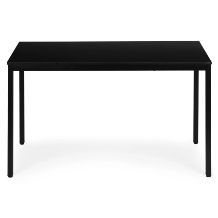 Stół do kuchni jadalni dla 4-5 osób biurko komputerowe 120x60 cm czarny ModernHome