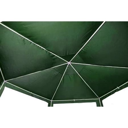 Namiot pawilon ogrodowy handlowy 2x2x2 m z moskitierą zielony MultiGarden
