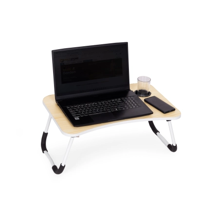 Podstawka pod laptopa składana taca 60x40 cm lampka wiatrak ModernHome