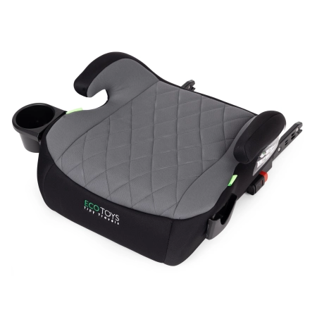 Fotelik samochodowy Booster ECOTOYS Isofix I-Size podstawka dla dziecka od 125-150 cm wzrostu