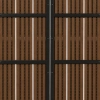 Duży stół ogrodowy 8-osobowy 180x90 cm na taras ogród brązowy blat MultiGarden
