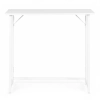 Biurko komputerowe składane 80x45 cm stolik pod laptopa białe ModernHome