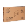 Biurko komputerowe składane 80x45 cm stolik pod laptopa białe ModernHome
