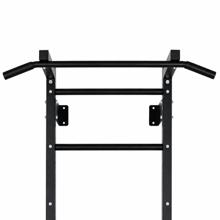 Drabinka gimnastyczna 228 cm drążek do podciągania ćwiczeń dla dzieci i dorosłych czarna MOVEPRO
