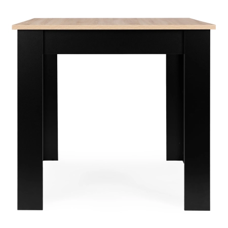 Stół prostokątny do kuchni jadalni dla 4 osób 120x80 cm dąb sonoma ModernHome