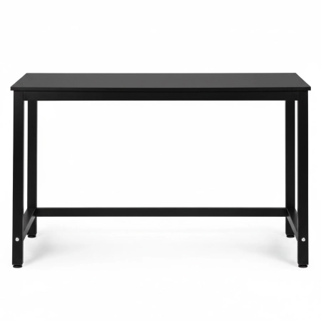 Biurko komputerowe szkolne stół 120x60 cm czarne ModernHome