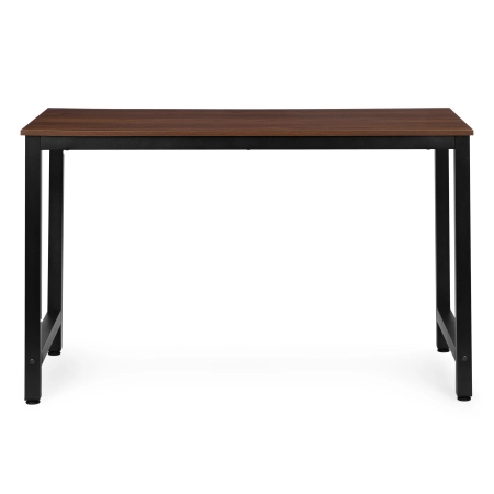 Biurko komputerowe szkolne stół 120x60 cm ciemny orzech ModernHome