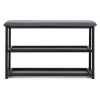 Szafka na buty z siedziskiem regał ławka tapicerowana 80 cm 2 półki ModernHome