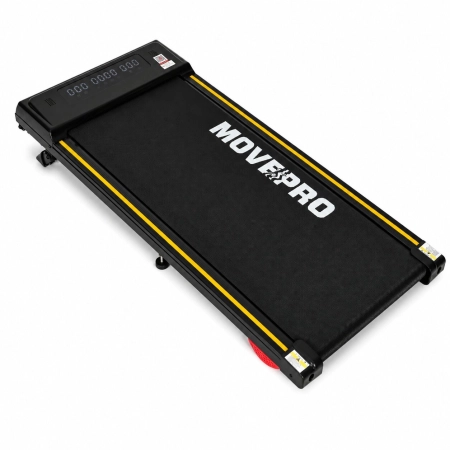 Bieżnia domowa elektryczna 10 km/h walking pad treningowy pod biurko pilot aplikacja MOVEPRO