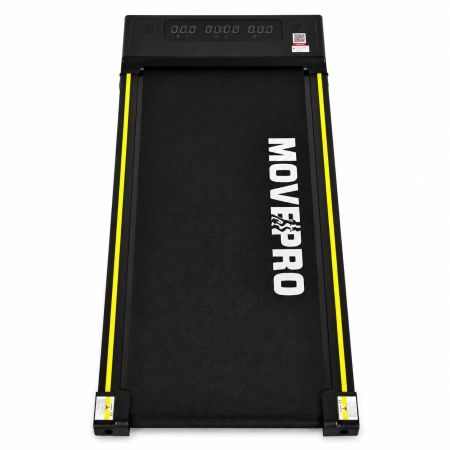Bieżnia domowa elektryczna 10 km/h walking pad treningowy pod biurko pilot aplikacja MOVEPRO
