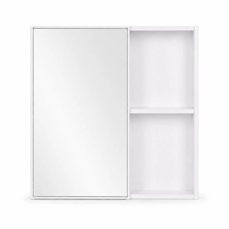 Szafka łazienkowa wisząca z umywalką + lustro zestaw mebli ModernHome