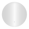 Lustro łazienkowe LED okrągłe ścienne 60 cm 3 barwy włącznik dotykowy ModernHome