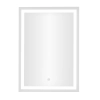 Lustro łazienkowe LED ścienne 50x70 cm 3 barwy włącznik dotykowy ModernHome