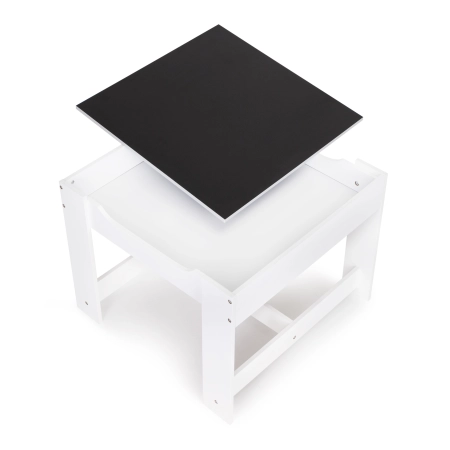 Meble dla dzieci zestaw drewniany stół + 2 krzesła ECOTOYS