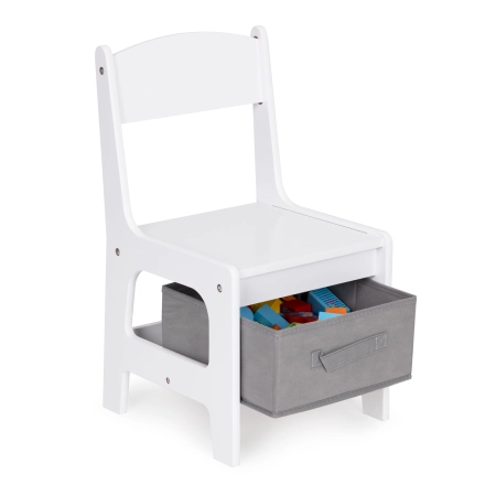 Meble dla dzieci zestaw drewniany stół + 2 krzesła ECOTOYS