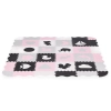 Mata piankowa z płotkiem puzzle suchy basen 36 elementów ECOTOYS